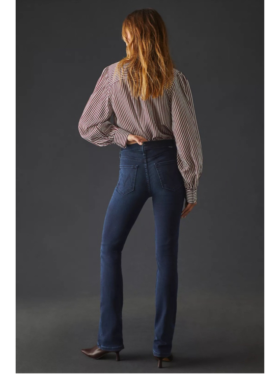 MOTHER Denim - MOTHER The Mid Rise Dazzler Skimp Jeans Sz 28 (14”W) Night Tripper EUC